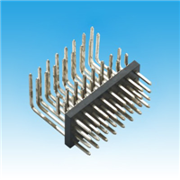 PH 5.08mm Four Row R/A Pin Header