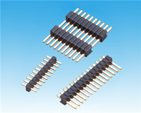 PH 1.27mm Single Row S/T Single/Dual Base Pin Header